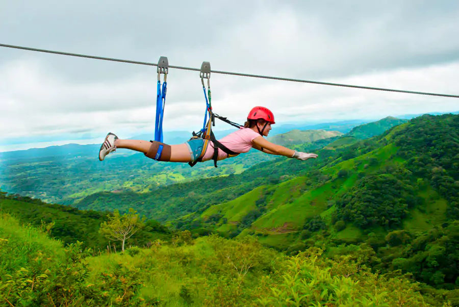 superman zip line costa rica 1